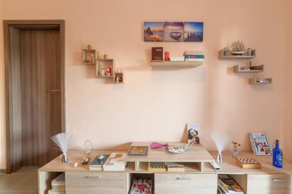 Bright Newly Renovated Apt Near Beach & Center+Ac Anemomylos Exteriér fotografie