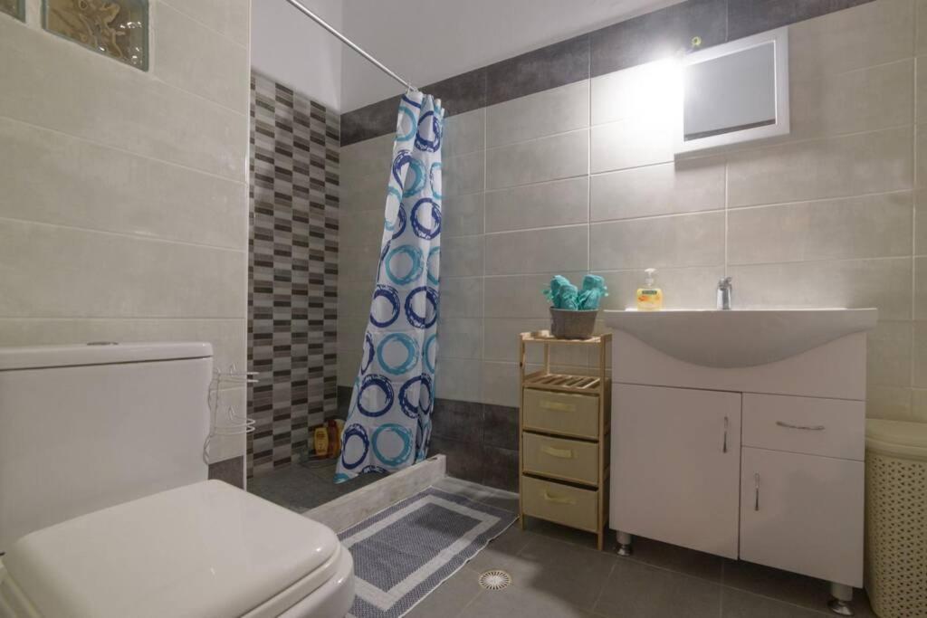 Bright Newly Renovated Apt Near Beach & Center+Ac Anemomylos Exteriér fotografie