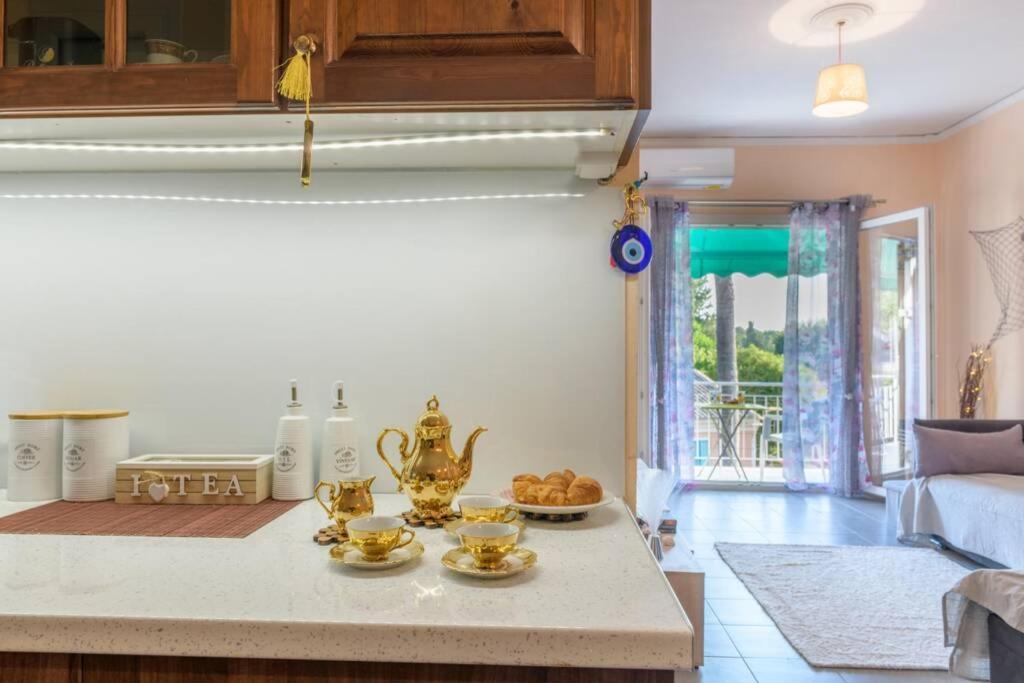 Bright Newly Renovated Apt Near Beach & Center+Ac Anemomylos Exteriér fotografie